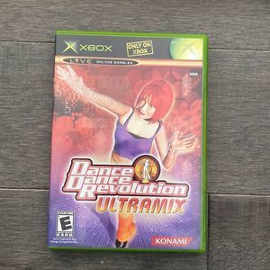 Xbox Dance Dance Revolution Ultramix Konami Game